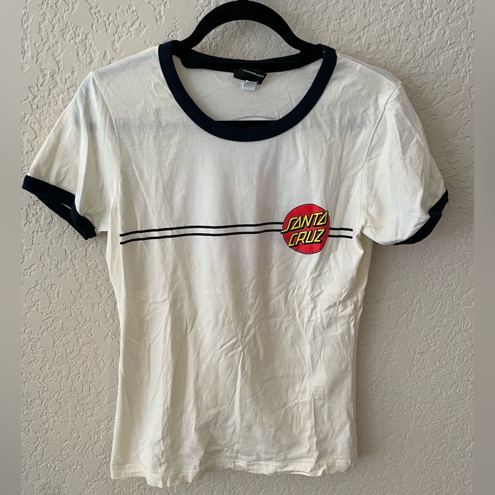 Santa Cruz Skateboards Vintage Style T-Shirt New Medium